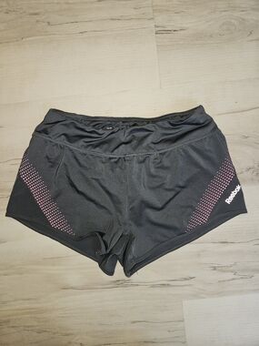 Reebok Black Pink Athletic Shorts Women’s Small Lined Gym Running